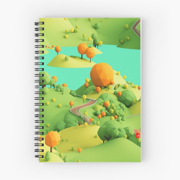 Item preview, Road on a hill, colorful, pattern designed and sold by mind-coloring.