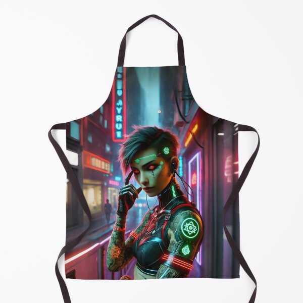 Item preview, Neon cyborg designed and sold by Shamrocx.