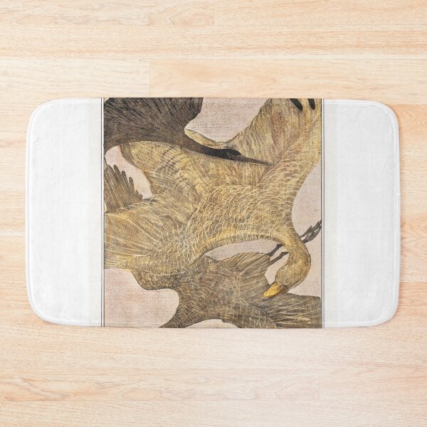 Item preview, Geese vintage oriental style art designed and sold by Vintage Designs +.