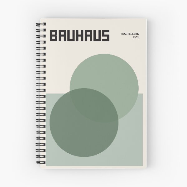 Item preview, Bauhaus inspired Exhibition Print, Bauhaus Wall Art circle upside down green, Bauhaus Exhibition print, Bauhaus circle gift designed and sold by re-make-.