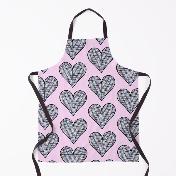 Item preview, Checkered Heart Pastel Colors, Pink, Yellow, Purple and Blue / Disco Ball designed and sold by MrsCreative1.