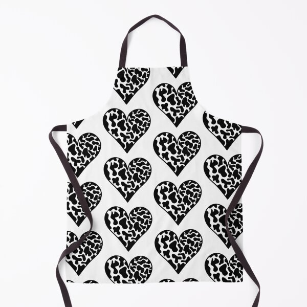 Item preview, Cow Hide heart Black and White designed and sold by MrsCreative1.