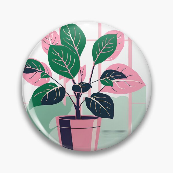 Item preview, Rubber Plant In multi Pastel Colors. designed and sold by DotisDreams.