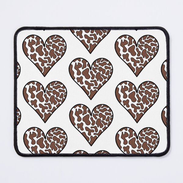 Item preview, ow Hide heart Brown and White designed and sold by MrsCreative1.