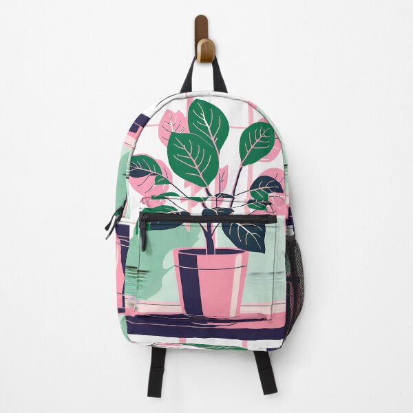 Item preview, Rubber Plant In multi Pastel Colors. designed and sold by DotisDreams.