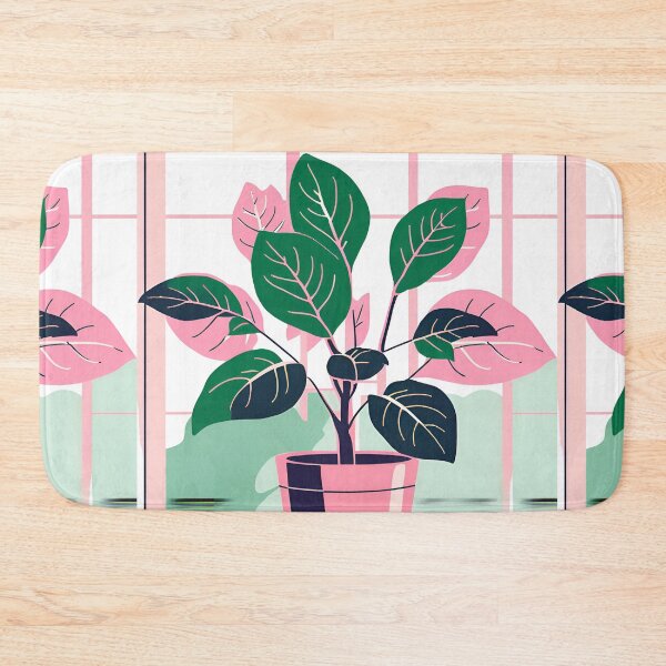 Item preview, Rubber Plant In multi Pastel Colors. designed and sold by DotisDreams.