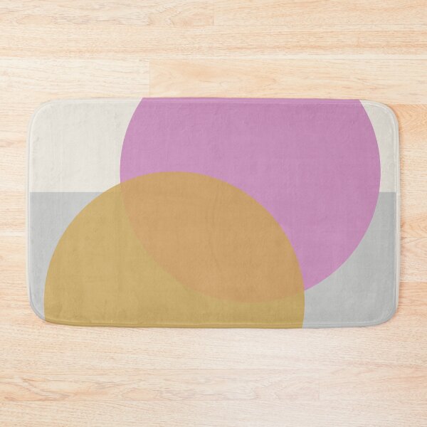 Item preview, Bauhaus inspired Exhibition Print, Bauhaus Wall Art circle upside down pink gray, Bauhaus Exhibition print, Bauhaus circle gift designed and sold by re-make-.