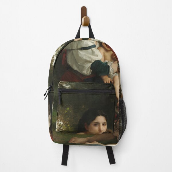 Item preview, Woman with childen - vintage Bougereau painting designed and sold by Vintage Designs +.