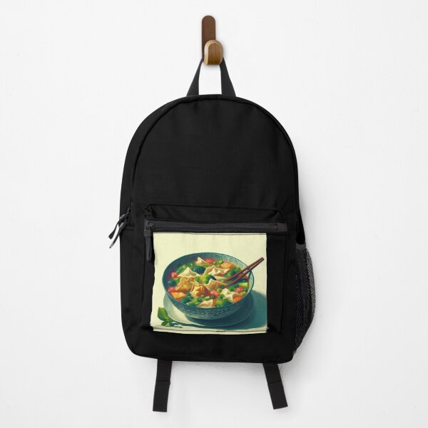 Item preview, Wonton Soup Impressionism Art Style designed and sold by artofuniverse.