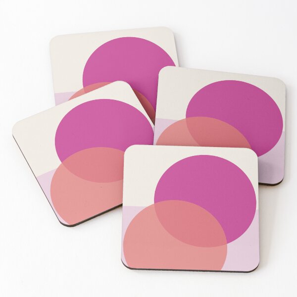 Item preview, Bauhaus inspired Exhibition Print, Bauhaus Wall Art circle upside down pink, Bauhaus Exhibition print, Bauhaus circle gift designed and sold by re-make-.