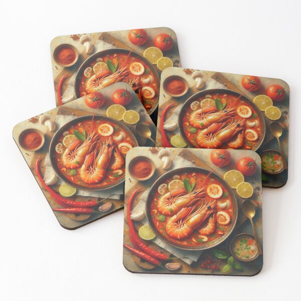 Item preview, Tom Yum Goong Impressionism Art Style designed and sold by artofuniverse.