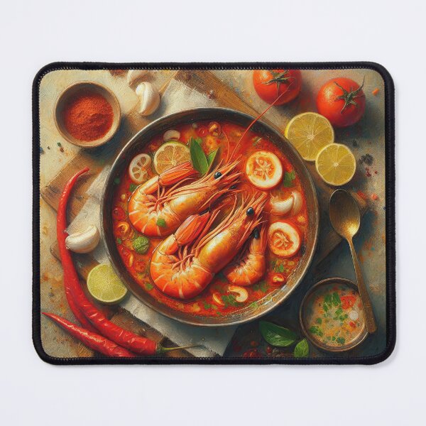 Item preview, Tom Yum Goong Impressionism Art Style designed and sold by artofuniverse.