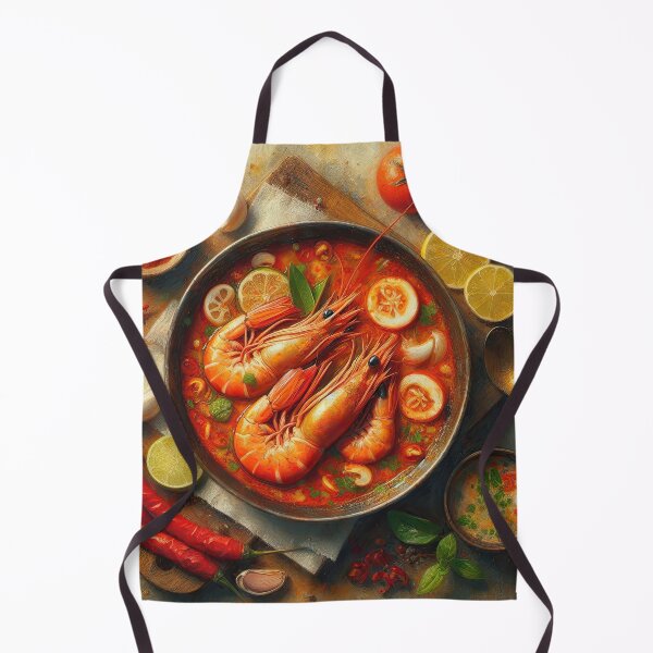 Item preview, Tom Yum Goong Impressionism Art Style designed and sold by artofuniverse.