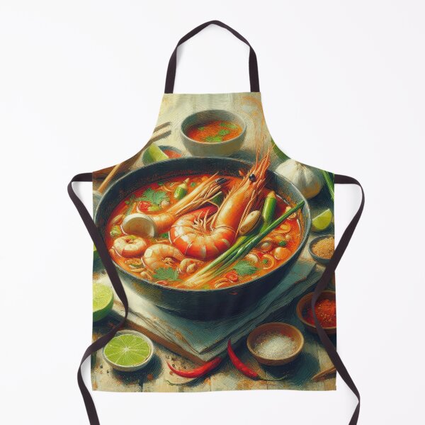 Item preview, Tom Yum Goong Impressionism Art Style designed and sold by artofuniverse.