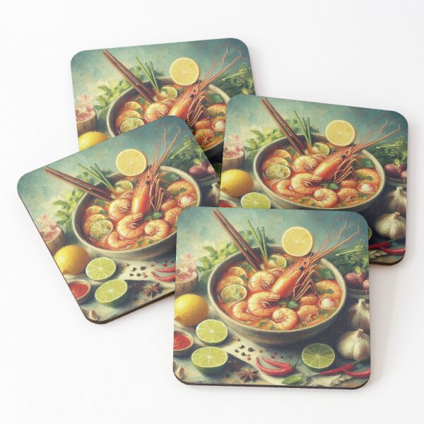 Item preview, Tom Yum Goong Impressionism Art Style designed and sold by artofuniverse.
