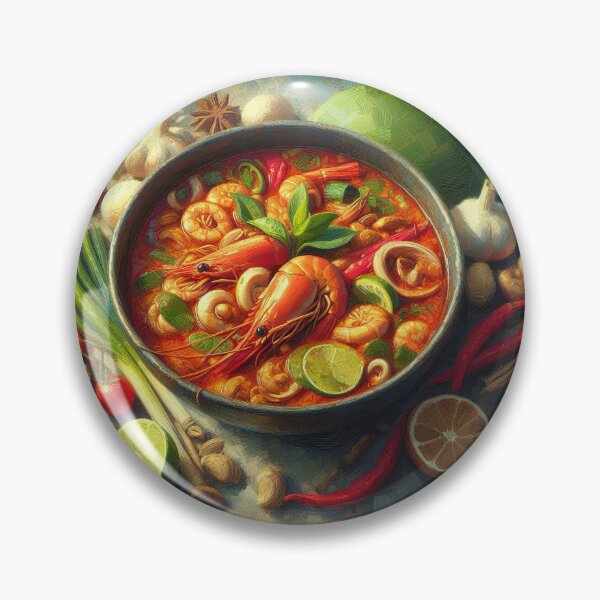 Item preview, Tom Yum Goong Impressionism Art Style designed and sold by artofuniverse.