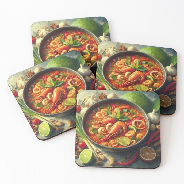 Item preview, Tom Yum Goong Impressionism Art Style designed and sold by artofuniverse.