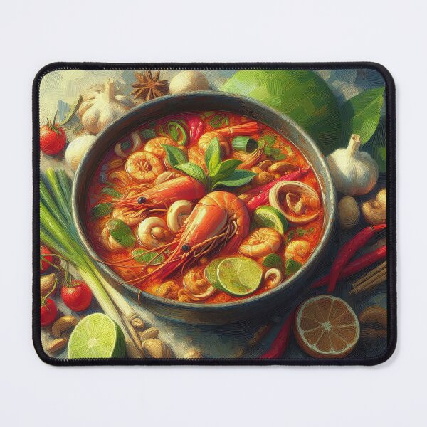Item preview, Tom Yum Goong Impressionism Art Style designed and sold by artofuniverse.
