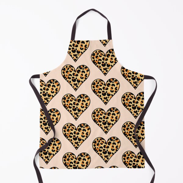 Item preview, Leopard Print heart - Orange designed and sold by MrsCreative1.