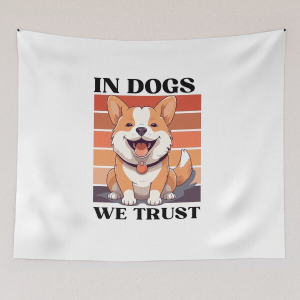 Item preview, In Dogs We Trust designed and sold by Proteinmalac.