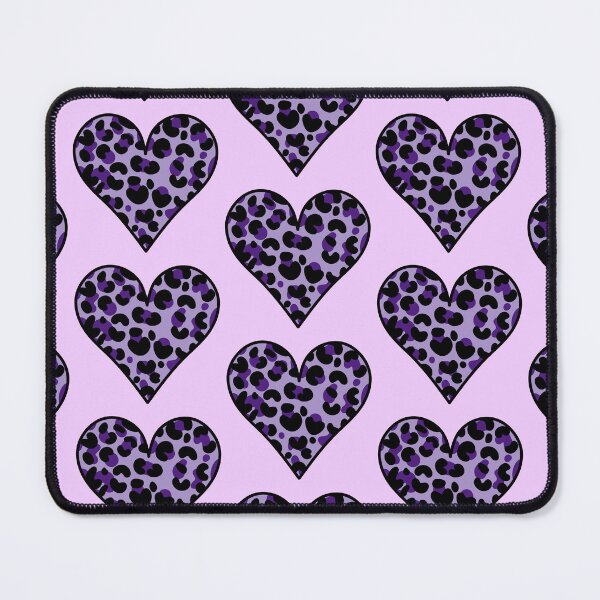 Item preview, Leopard Print heart - Purple  designed and sold by MrsCreative1.