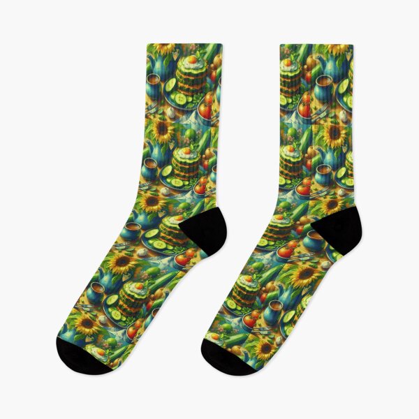 Item preview, Zucchini Fritters Impressionism Art Style designed and sold by artofuniverse.