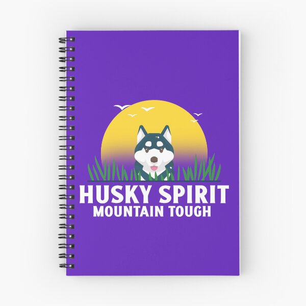 Item preview, Husky Spirit Mountain Tough Husky Hiker T-Shirt designed and sold by rexsumma.