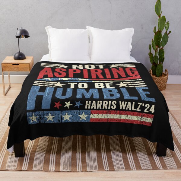 Item preview, Not Aspiring to be Humble Harris Walz'24 designed and sold by PrettyInk.