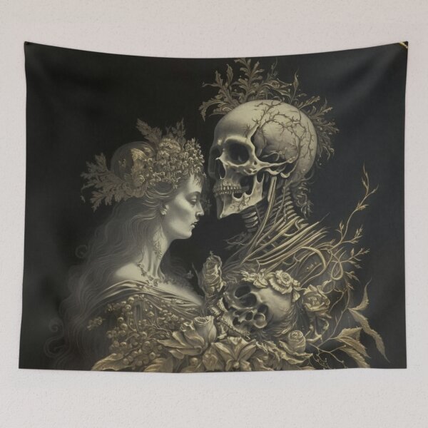 Item preview, Death and the Maiden designed and sold by patternshoprad.