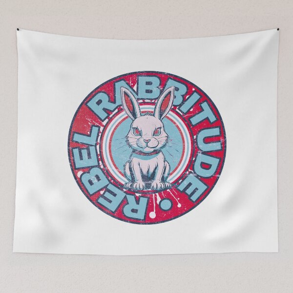 Item preview, Rebel Rabbit designed and sold by pUNKnown.