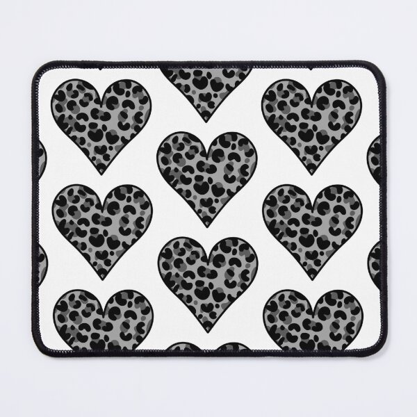 Item preview, leopard Print Heart - Grey designed and sold by MrsCreative1.