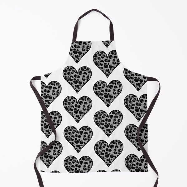 Item preview, leopard Print Heart - Grey designed and sold by MrsCreative1.