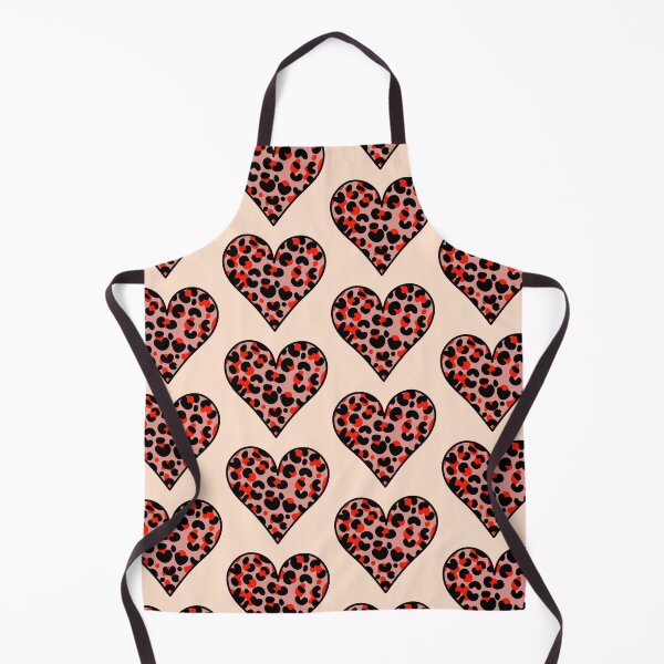 Item preview, Leopard Print Heart - Red designed and sold by MrsCreative1.