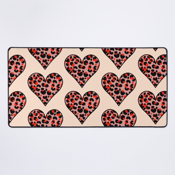 Item preview, Leopard Print Heart - Red designed and sold by MrsCreative1.