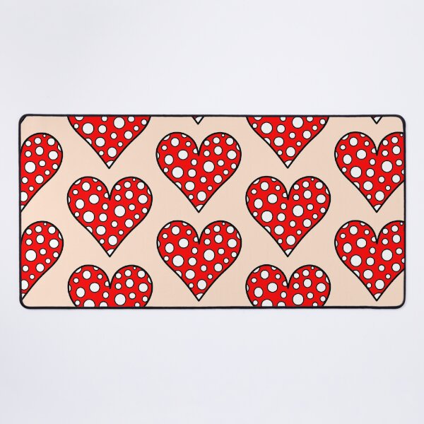 Item preview, Polka dot Heart - Red and White  designed and sold by MrsCreative1.