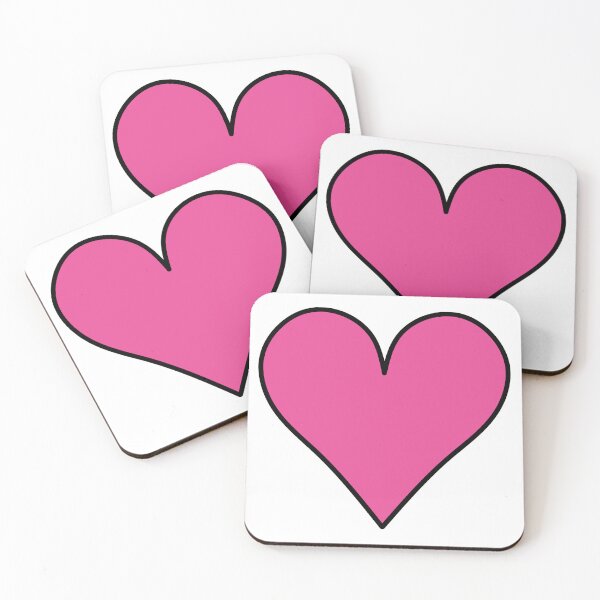 Item preview, Heart - Pink  designed and sold by MrsCreative1.
