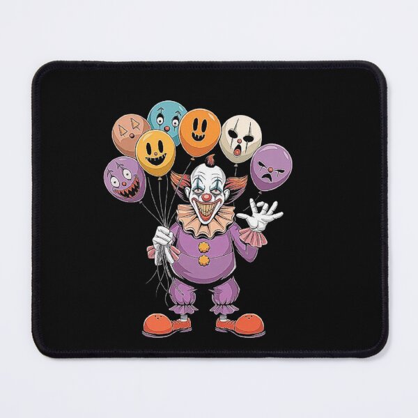 Item preview, Scary Clown with Creepy Balloons - Halloween Horror Art designed and sold by love3617.