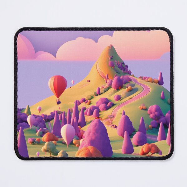 Item preview, Road on a hill, colorful, pattern designed and sold by mind-coloring.
