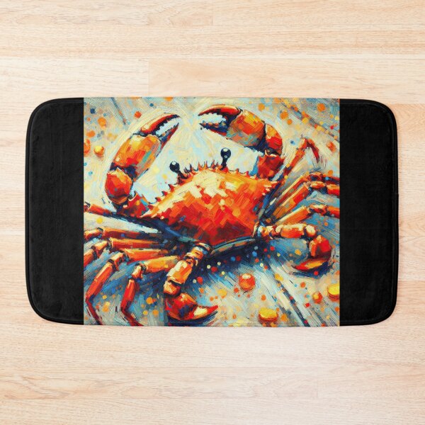 Item preview, Chili Crab Impressionism Art Style designed and sold by artofuniverse.