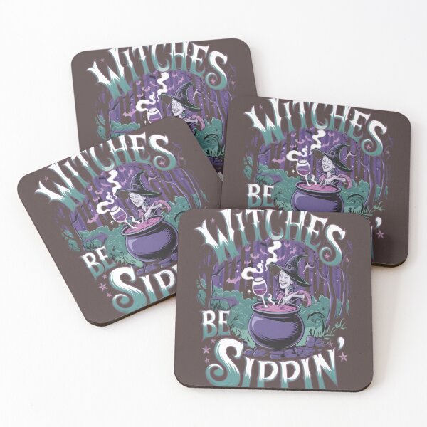 Item preview, Witches Be Sippin  designed and sold by bittucreates.