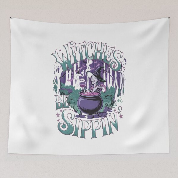 Item preview, Witches Be Sippin  designed and sold by bittucreates.
