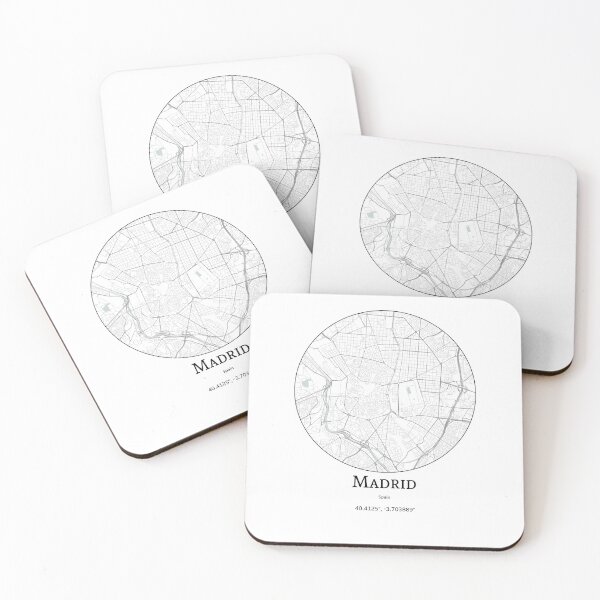 Item preview, Topography of Madrid designed and sold by JohnnysHeath.