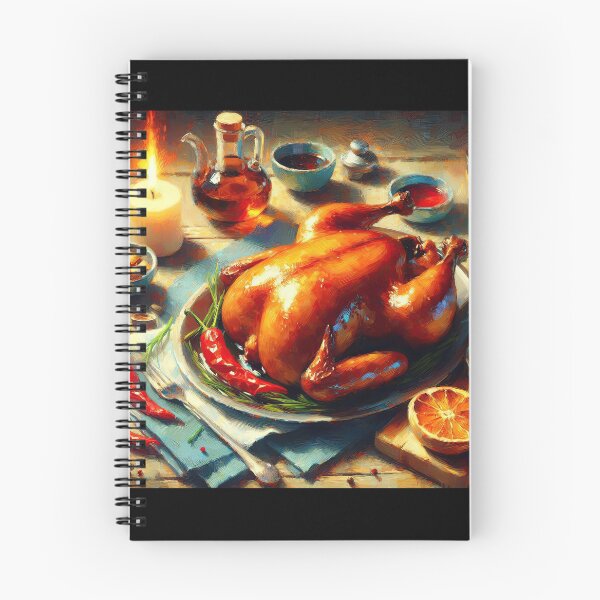 Item preview, Roasted Duck Impressionism Art Style designed and sold by artofuniverse.