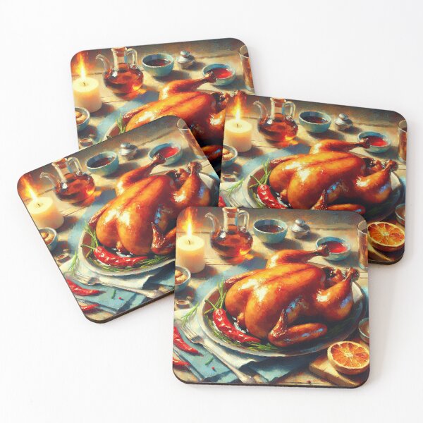 Item preview, Roasted Duck Impressionism Art Style designed and sold by artofuniverse.