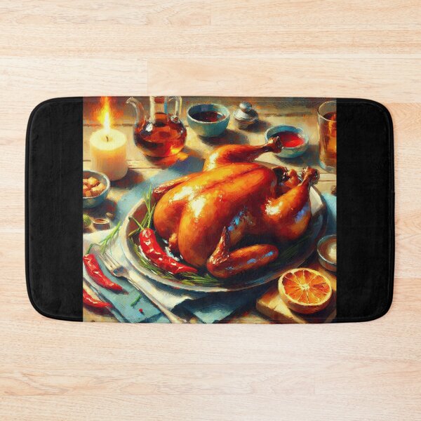 Item preview, Roasted Duck Impressionism Art Style designed and sold by artofuniverse.