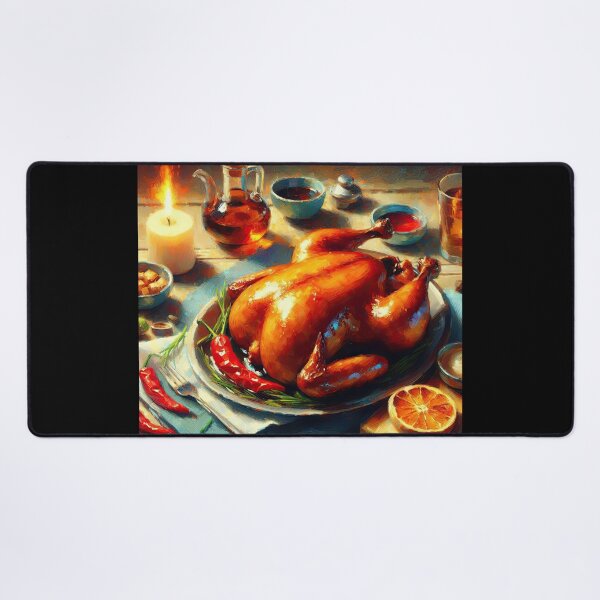 Item preview, Roasted Duck Impressionism Art Style designed and sold by artofuniverse.