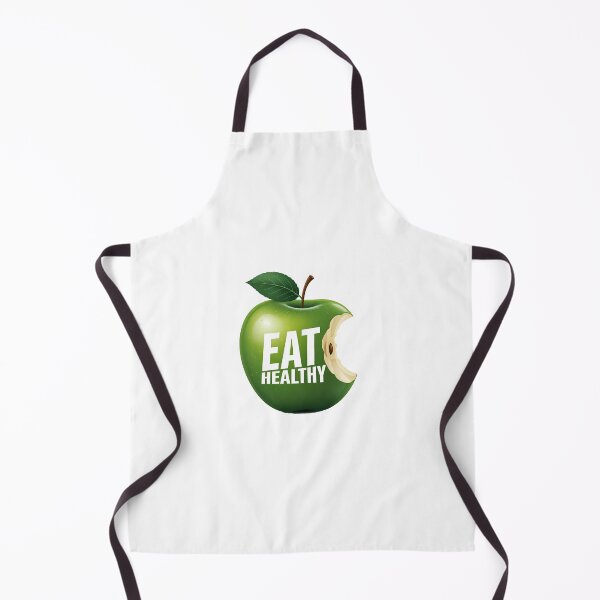 Item preview, Eat Healthy - Fresh Green Apple with Motivational Message designed and sold by Art for Every Person.
