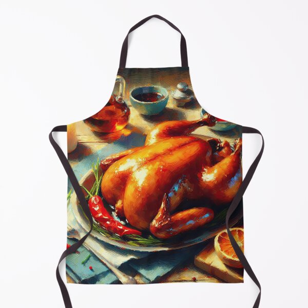 Item preview, Roasted Duck Impressionism Art Style designed and sold by artofuniverse.