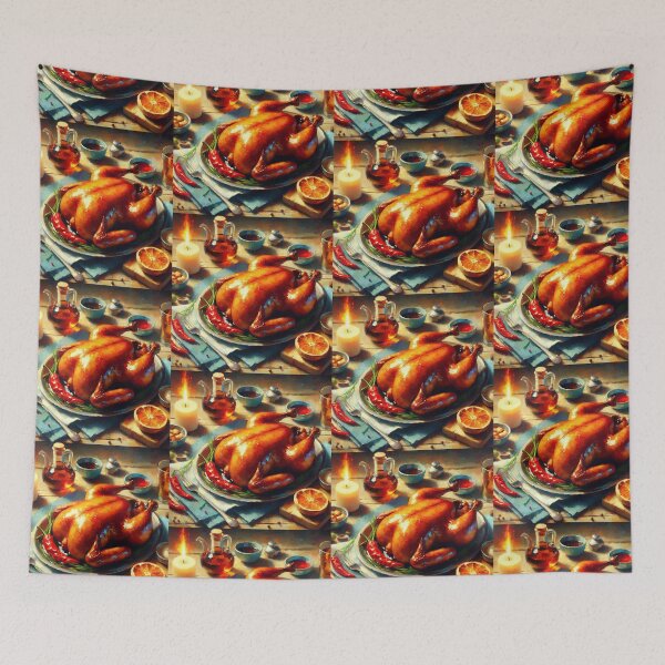 Item preview, Roasted Duck Impressionism Art Style designed and sold by artofuniverse.