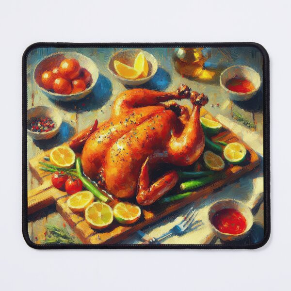 Item preview, Roasted Duck Impressionism Art Style designed and sold by artofuniverse.